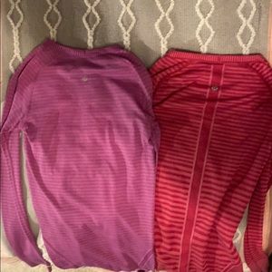 Lululemon Swiftly Long Sleeve Bundle of 2